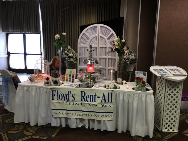 Floyd's Rent-All booth — Endwell, New York, Family Owned & Operated