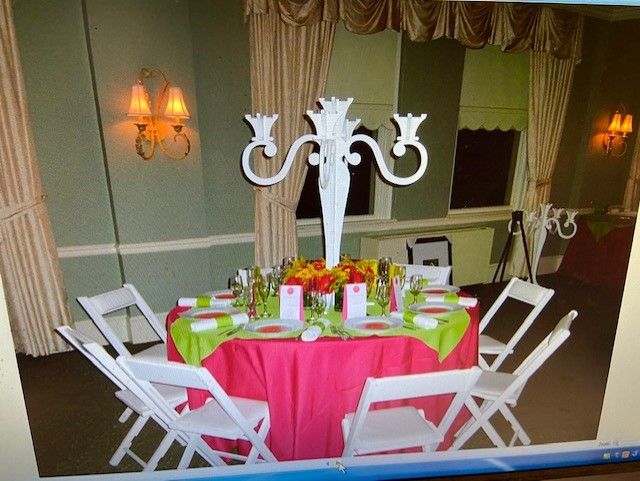 Floyd's Rent-All wedding celebration setup