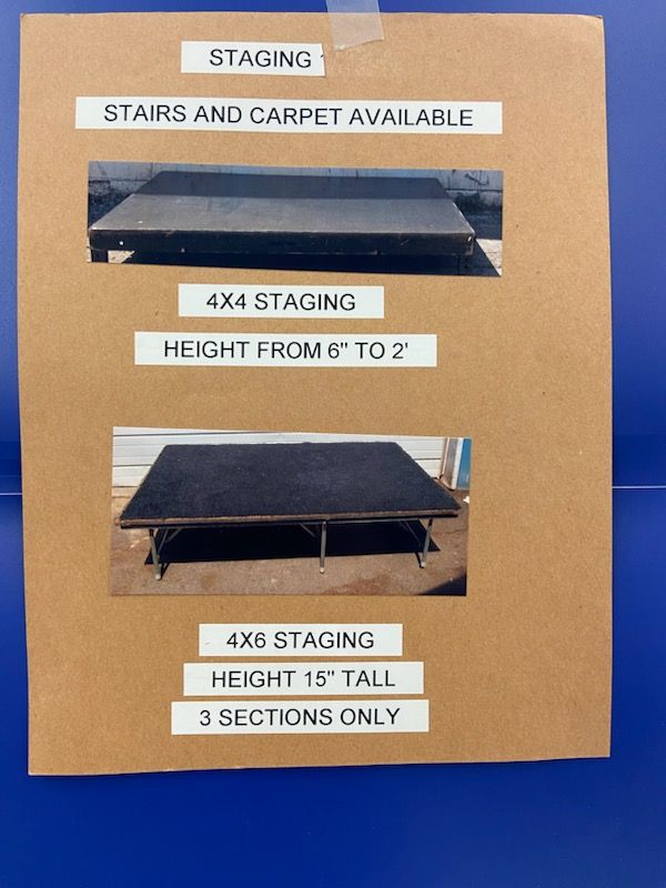 Tables & Chairs — Floyd's Rent-All