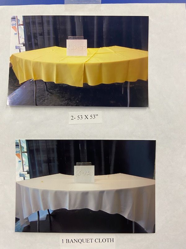 Tables & Chairs — Floyd's Rent-All